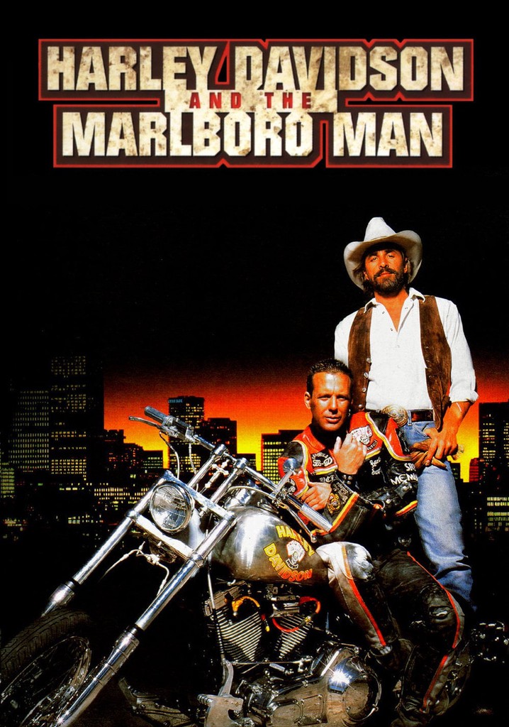 Harley Davidson and the Marlboro Man poster