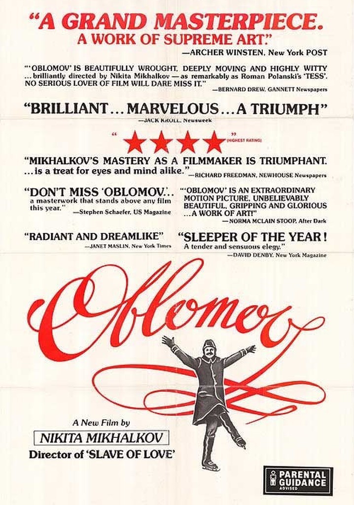 Oblomov poster