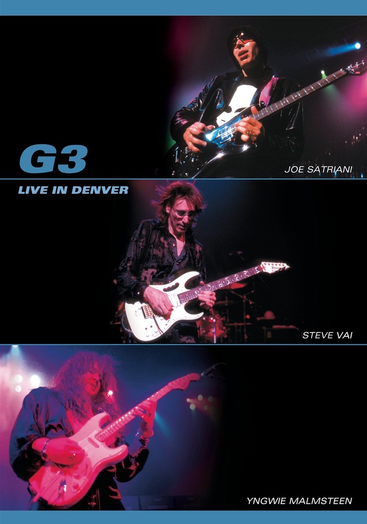 G3: Live in Denver poster