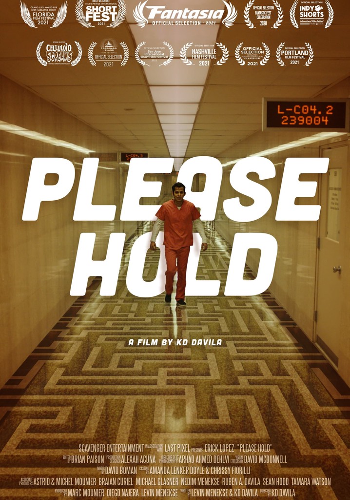 Please Hold poster