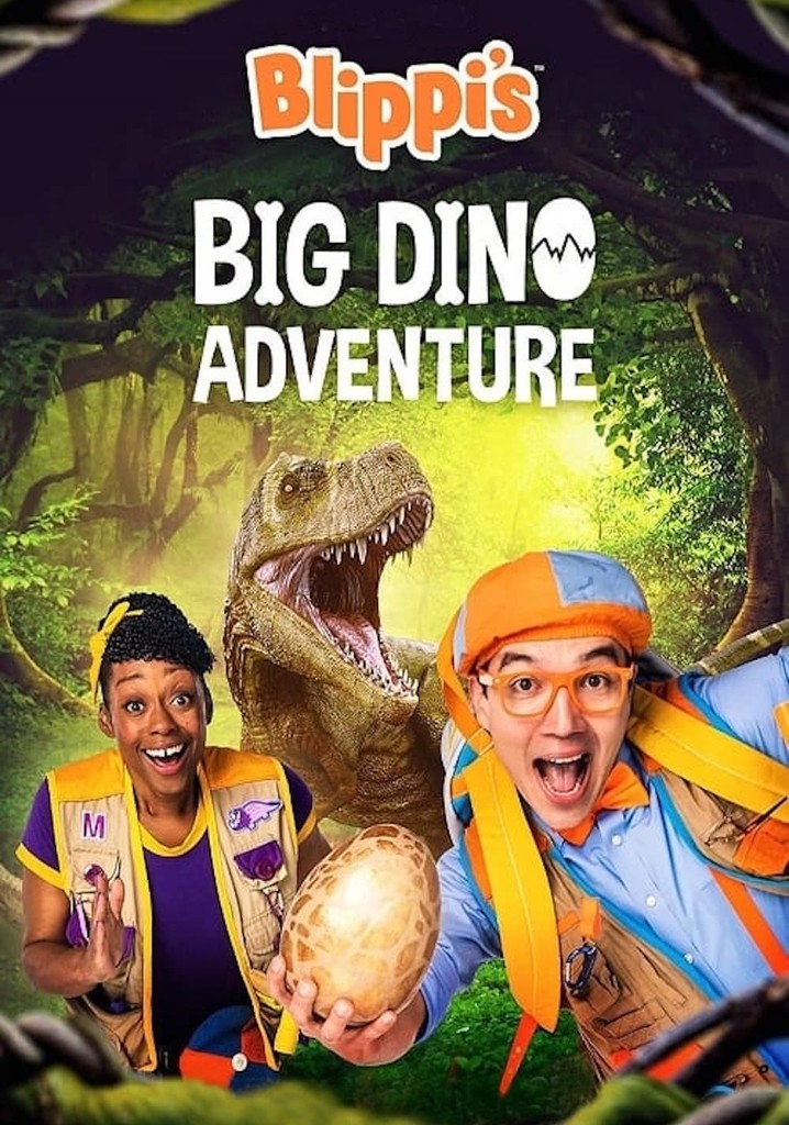 Blippi's Big Dino Adventure poster