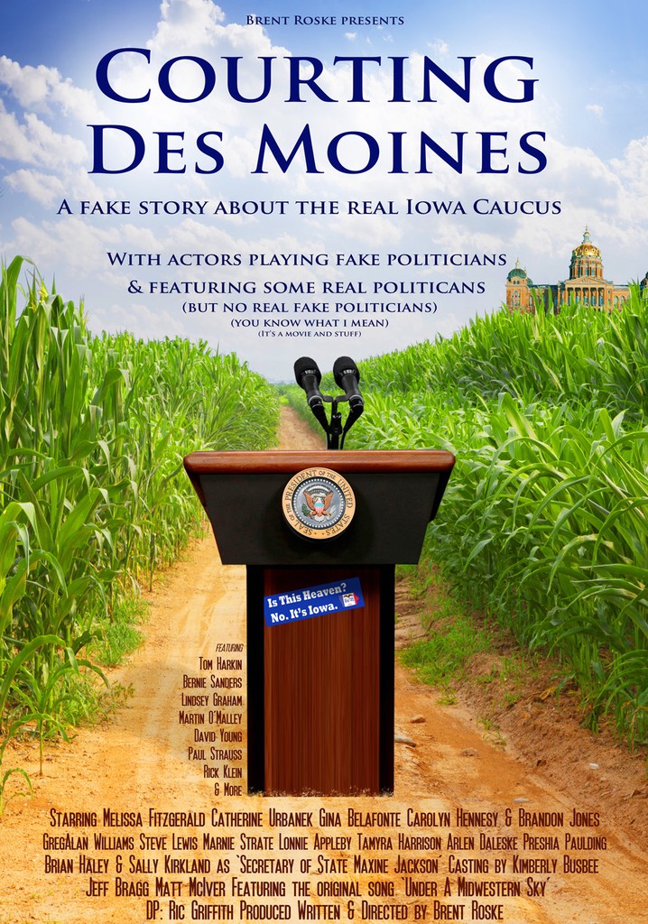 COURTING DES MOINES poster