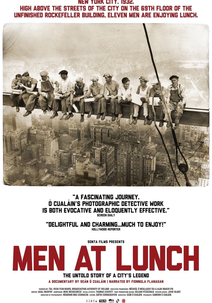 Men at Lunch poster
