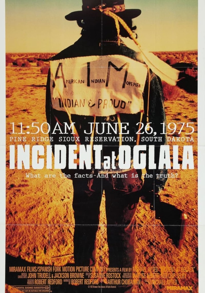 Incident at Oglala poster