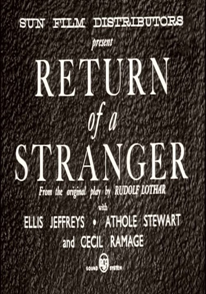 Return of a Stranger poster