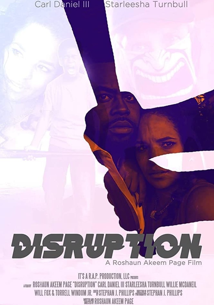 Disruption poster