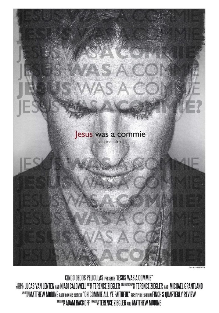 Jesus Was a Commie poster