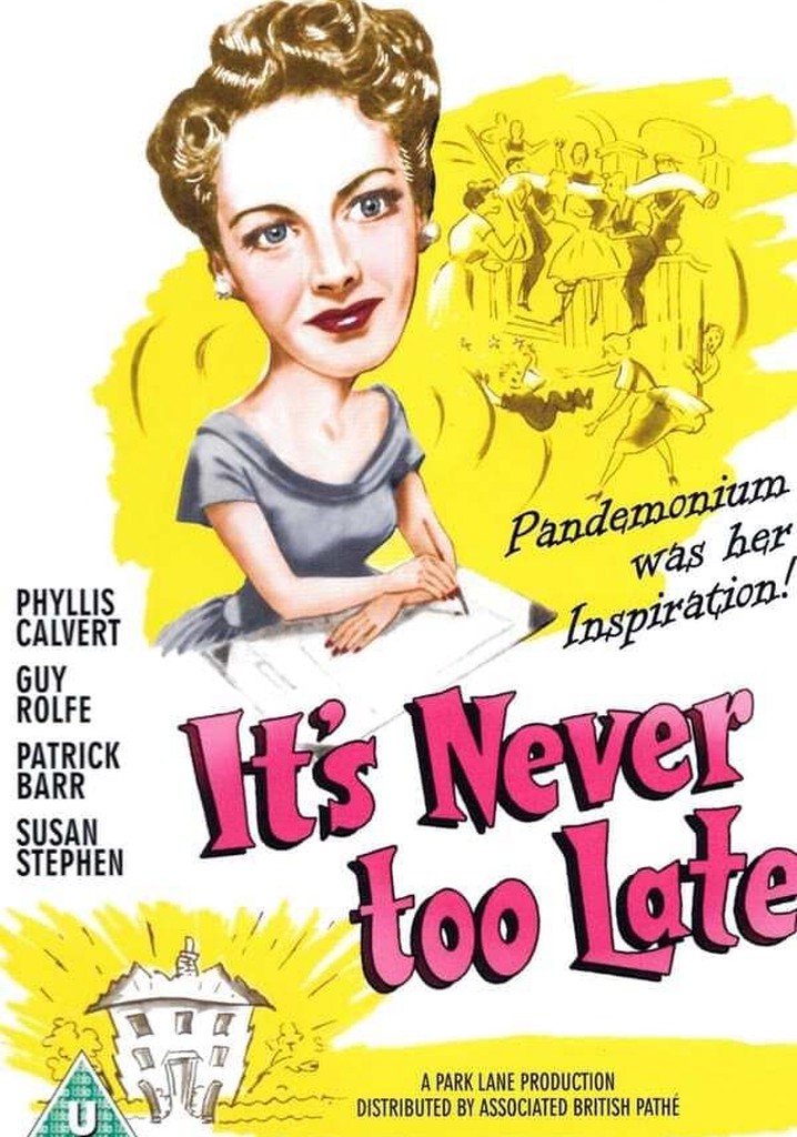 It's Never Too Late poster
