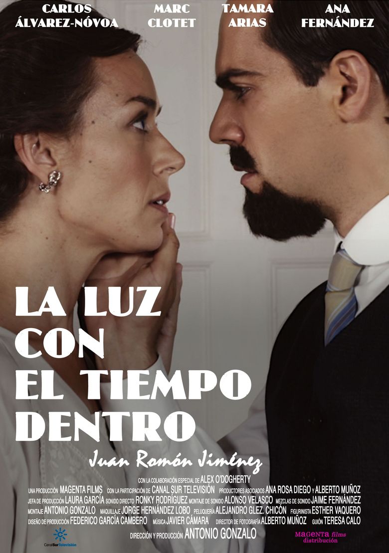 La luz con el tiempo dentro poster