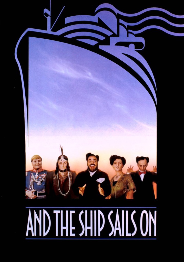 And the Ship Sails On poster