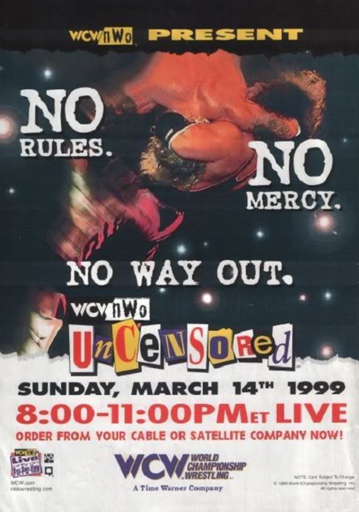 WCW Uncensored 1999 poster