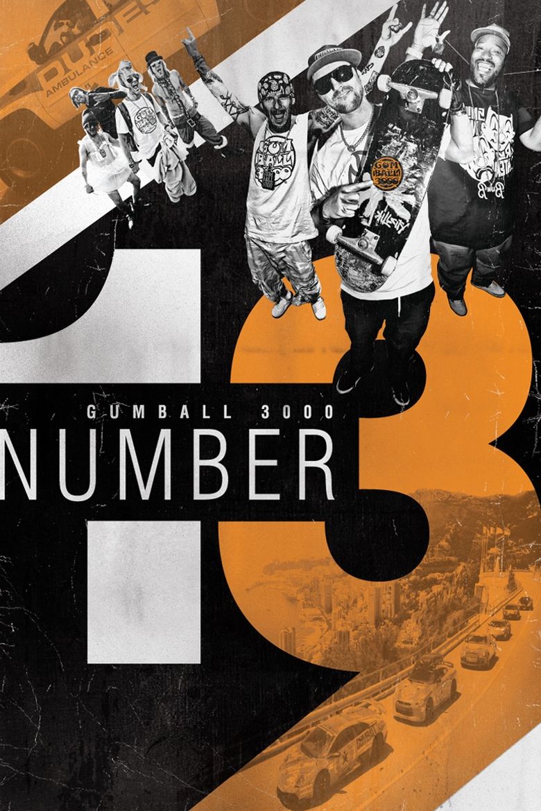 Gumball 3000: Number 13 poster