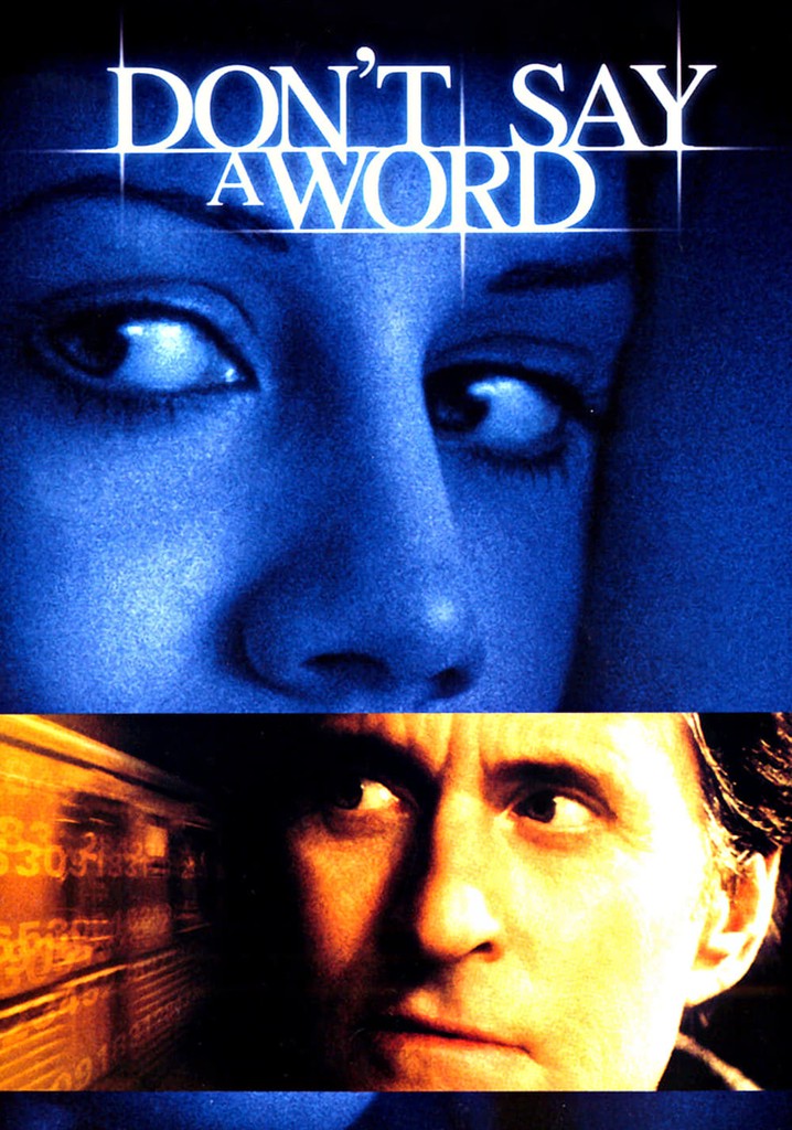 Don't Say a Word poster