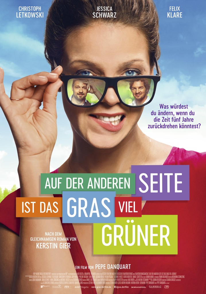 Auf der anderen Seite ist das Gras viel Grüner poster