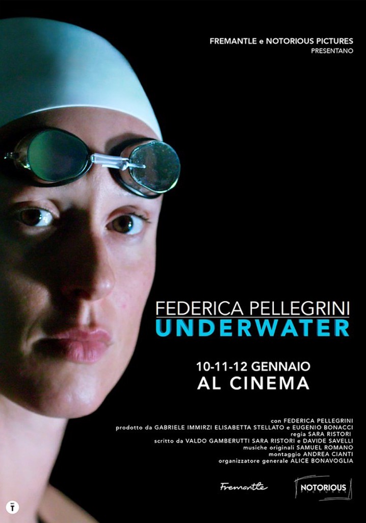 Federica Pellegrini - Underwater poster
