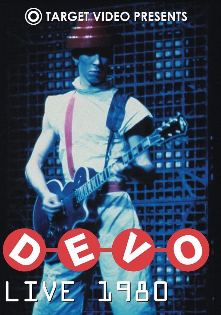 Devo Live 1980 poster