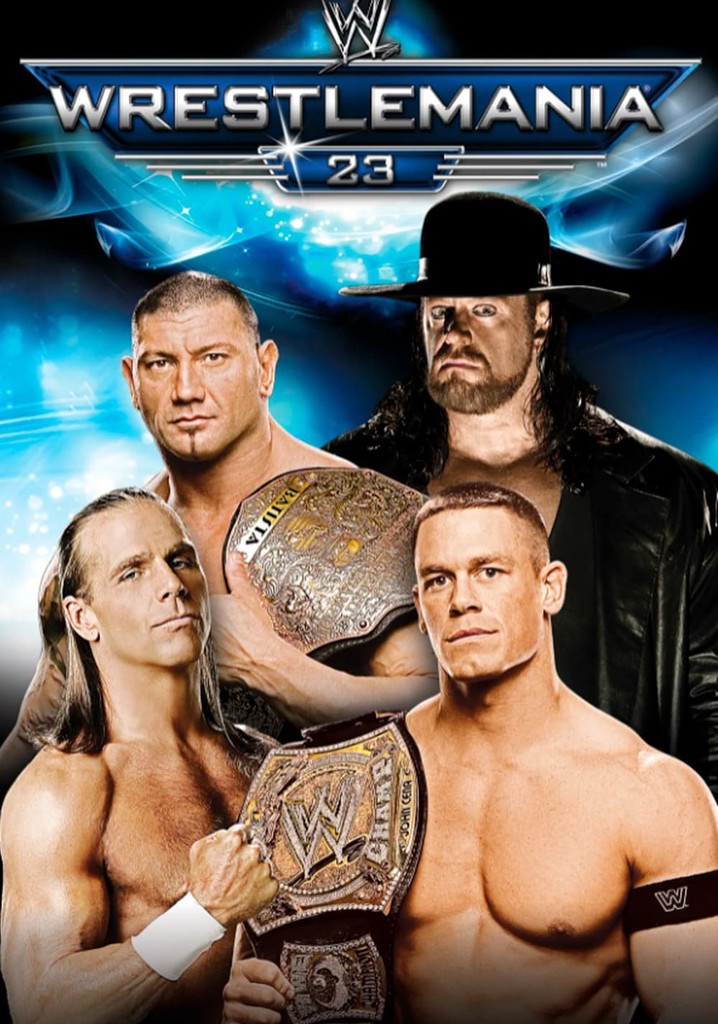 WWE WrestleMania 23 poster