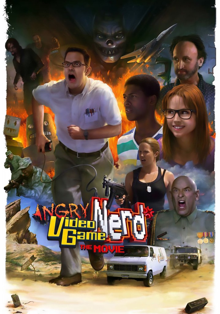 Angry Video Game Nerd: The Movie poster