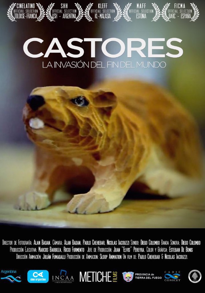 Beavers: Patagonia invaders poster