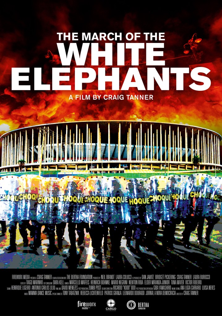 The March of the White Elephants poster