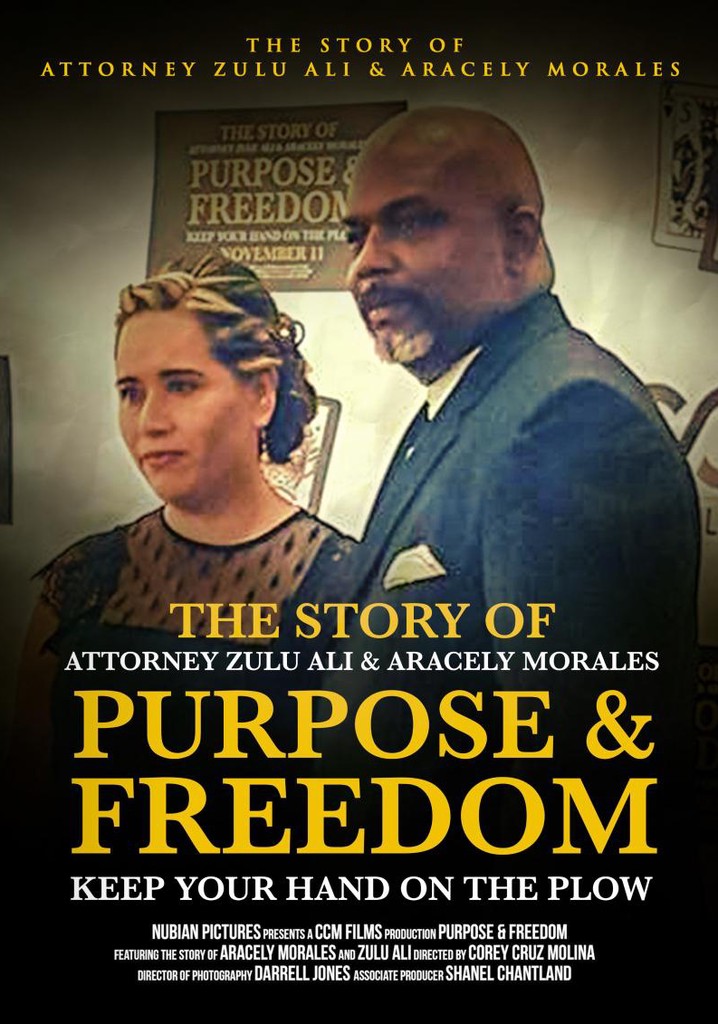 Purpose and Freedom: Keep Your Hand on the Plow poster