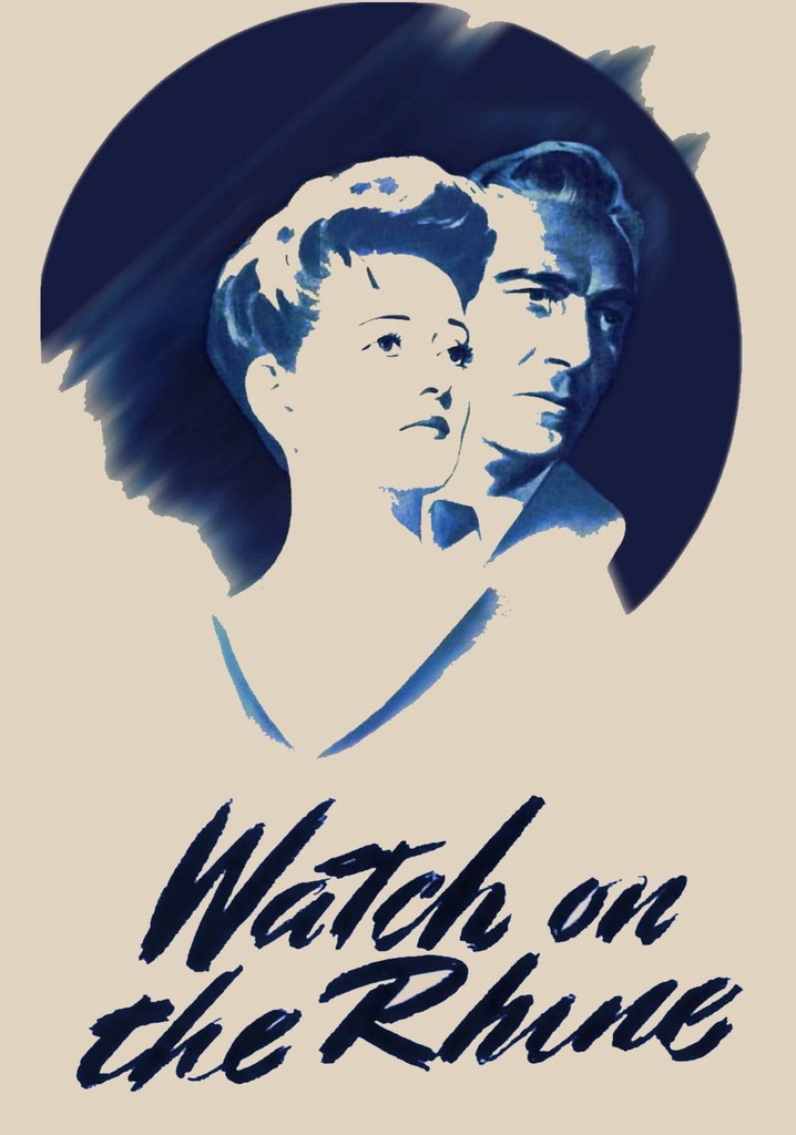 Watch on the Rhine poster