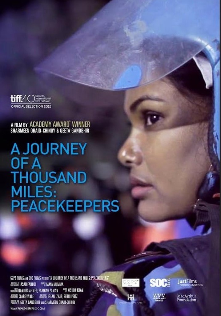 A Journey of a Thousand Miles: Peacekeepers poster