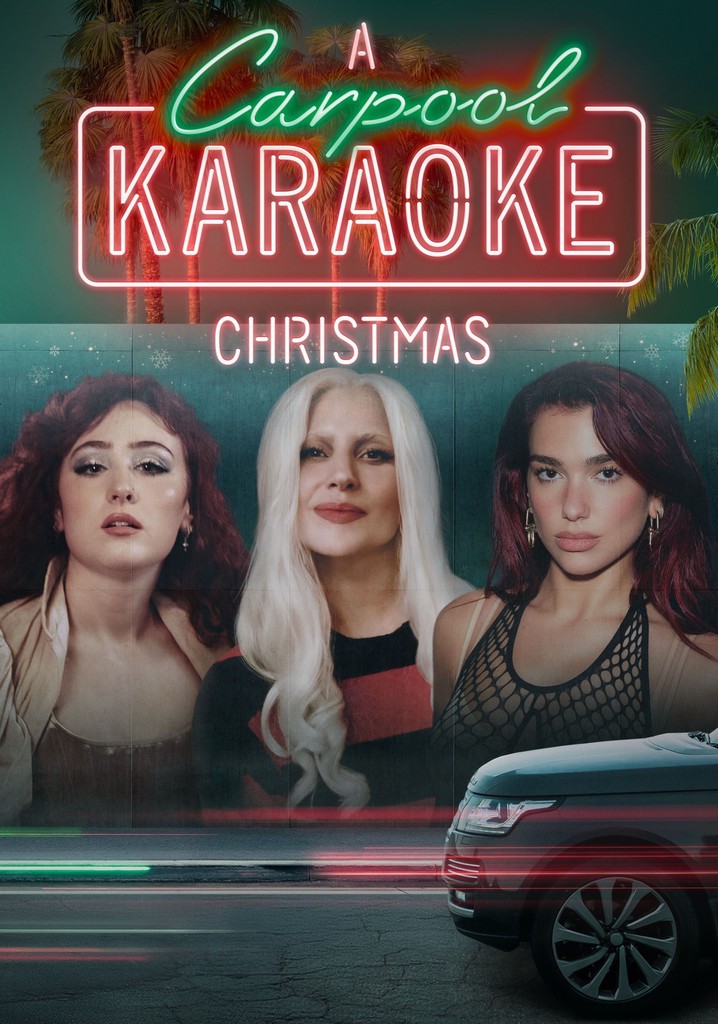 A Carpool Karaoke Christmas poster