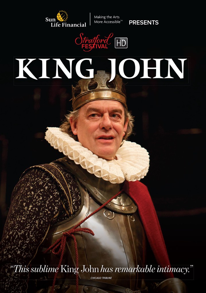 Stratford Festival: King John poster