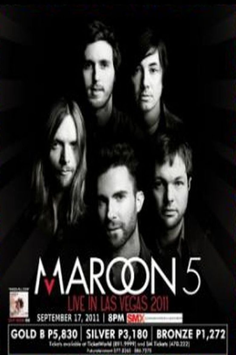 Maroon 5: MTV World Stage poster