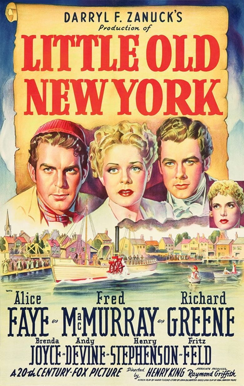 Little Old New York poster