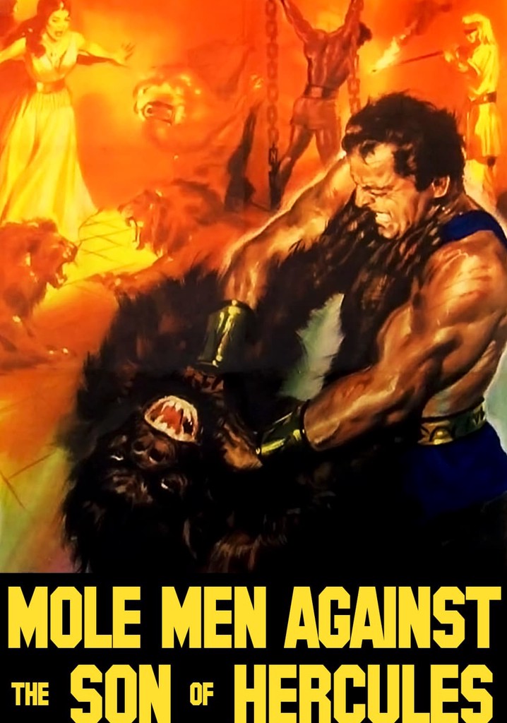 Mole Men Against the Son of Hercules poster
