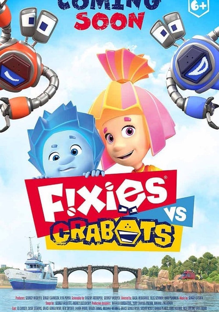 Fixies VS Crabots poster