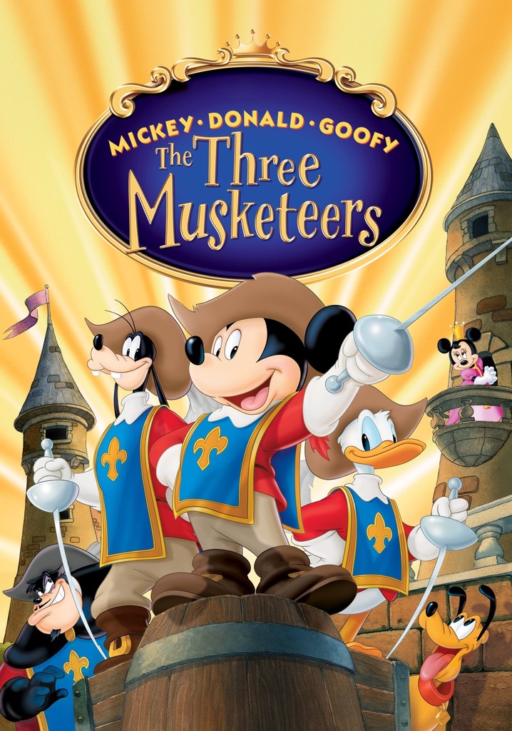 Mickey, Donald, Goofy: The Three Musketeers poster