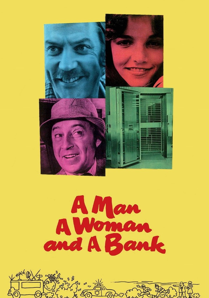 A Man, a Woman and a Bank poster