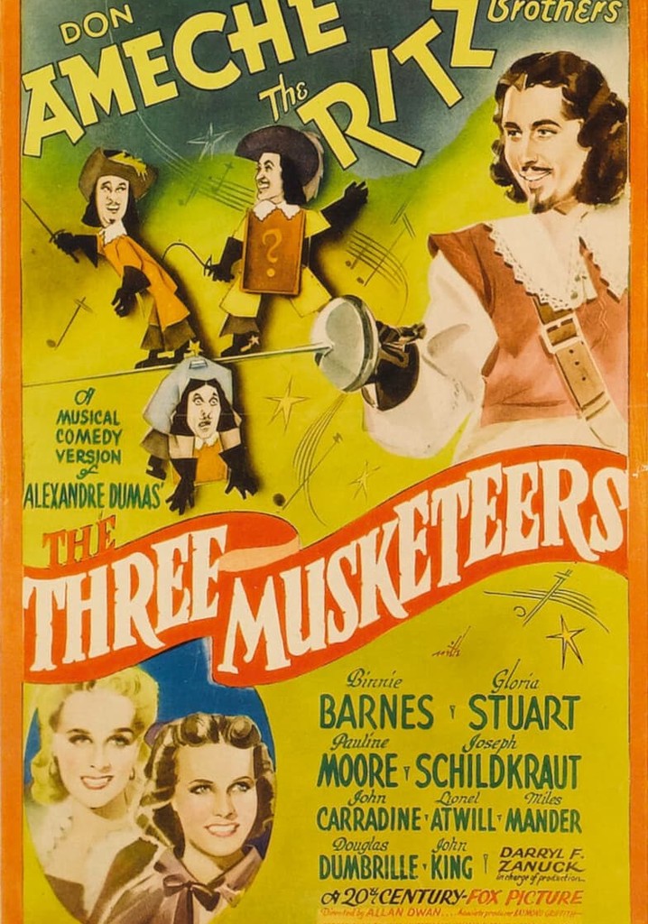 The Three Musketeers poster
