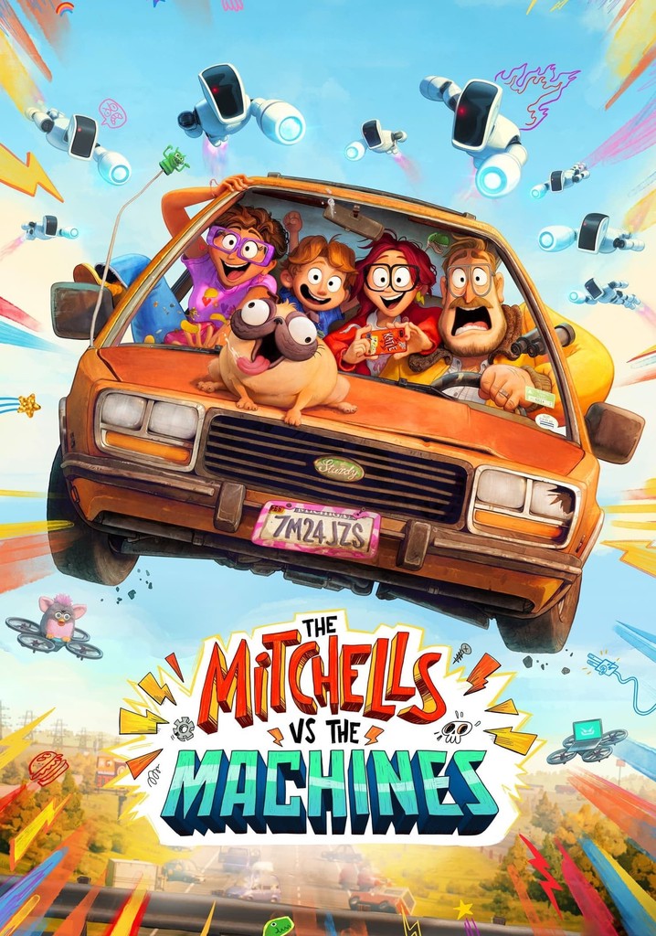 The Mitchells vs. the Machines poster