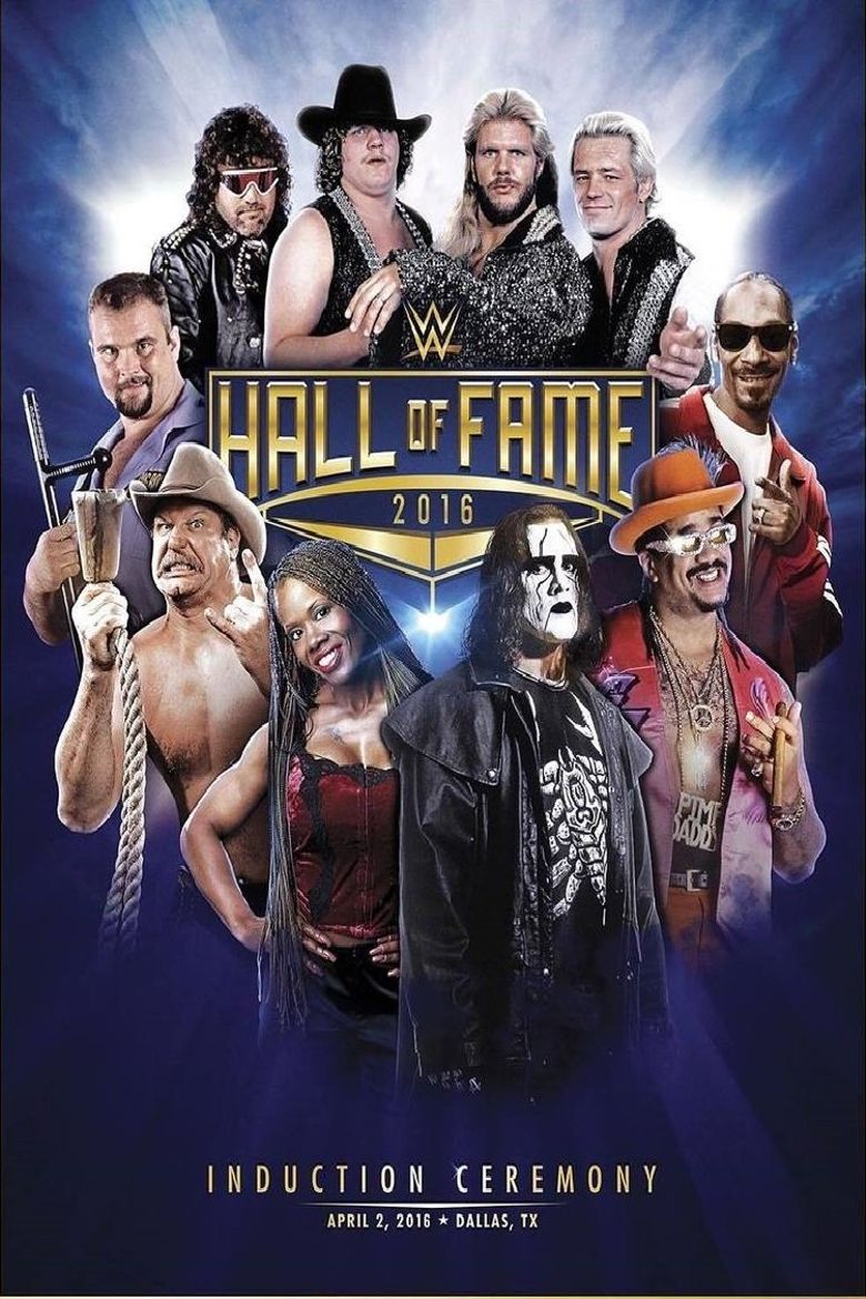 WWE Hall of Fame 2016 poster