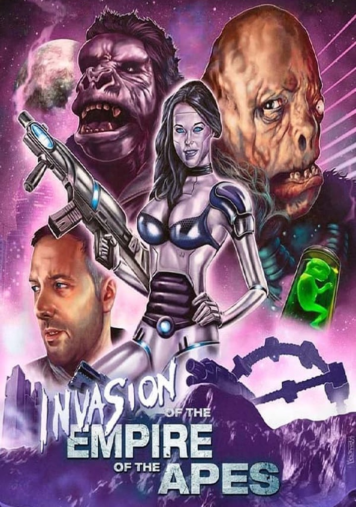 Invasion of the Empire of the Apes poster