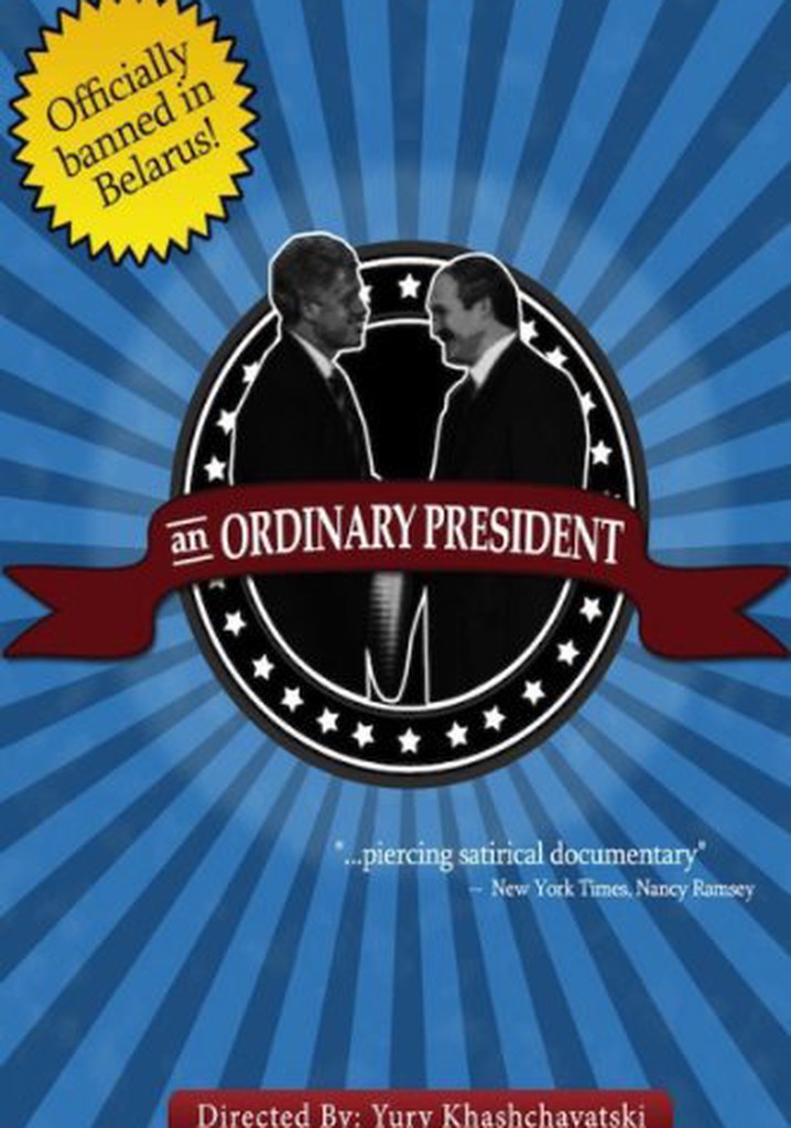 An Ordinary President poster