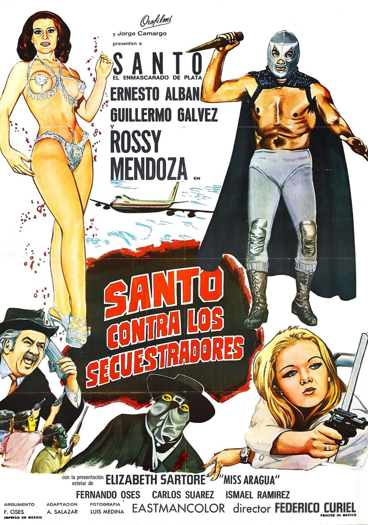 Santo vs. the Kidnappers poster