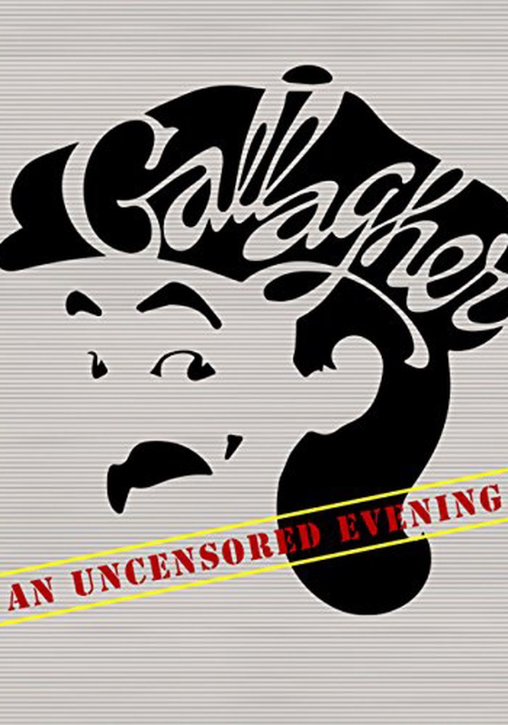 Gallagher: An Uncensored Evening poster