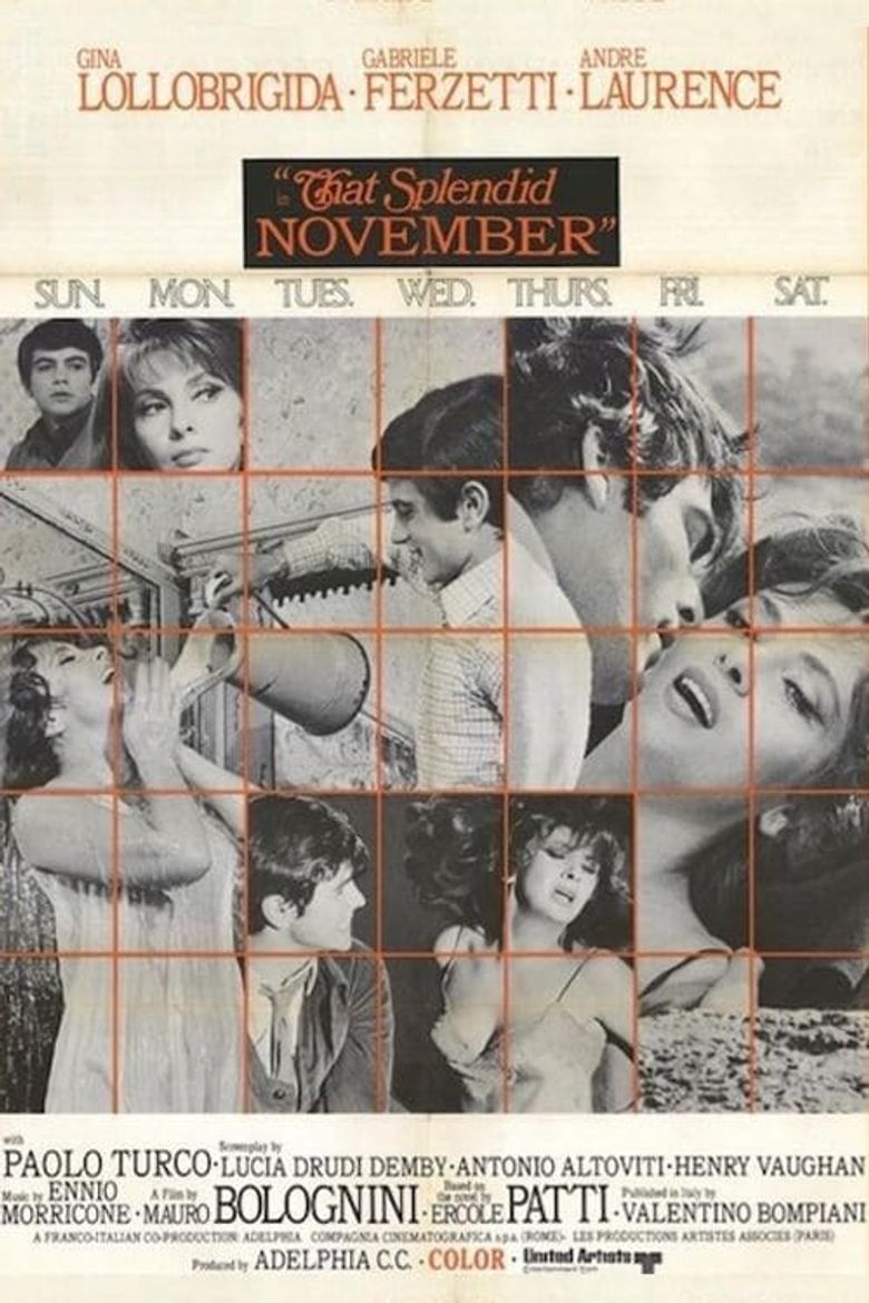 That Splendid November poster