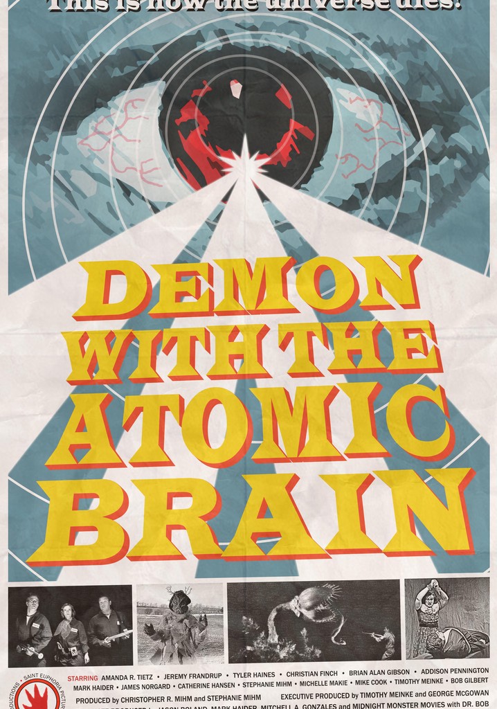 Demon with the Atomic Brain poster