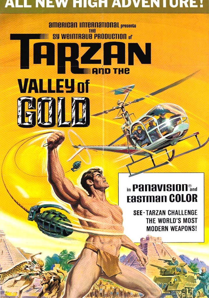 Tarzan and the Valley of Gold poster