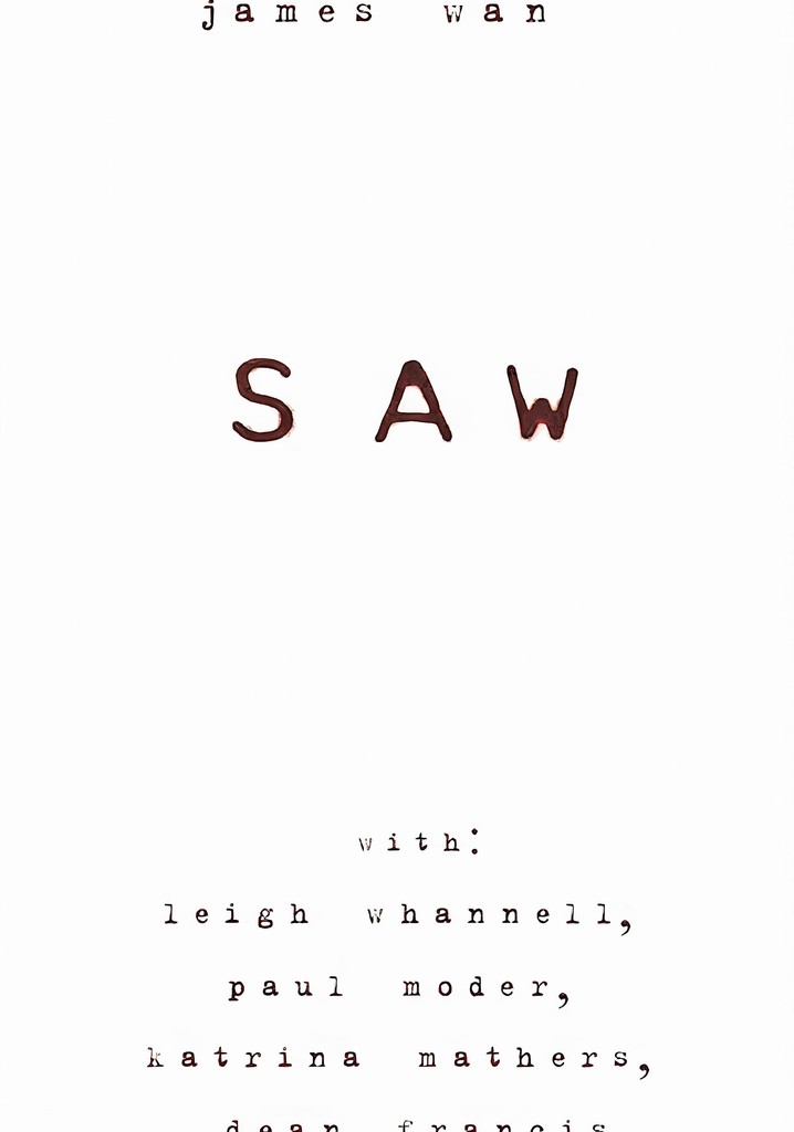 Saw poster