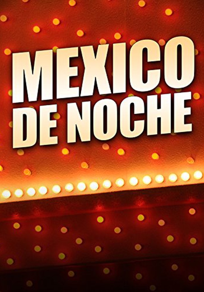 México de noche poster