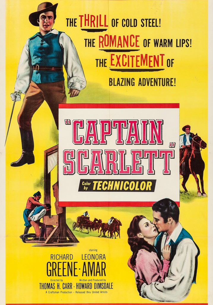 Captain Scarlett poster