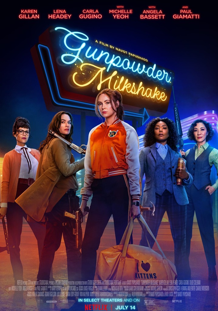 Gunpowder Milkshake poster