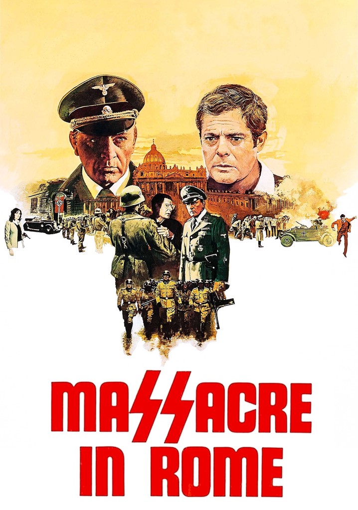 Massacre in Rome poster